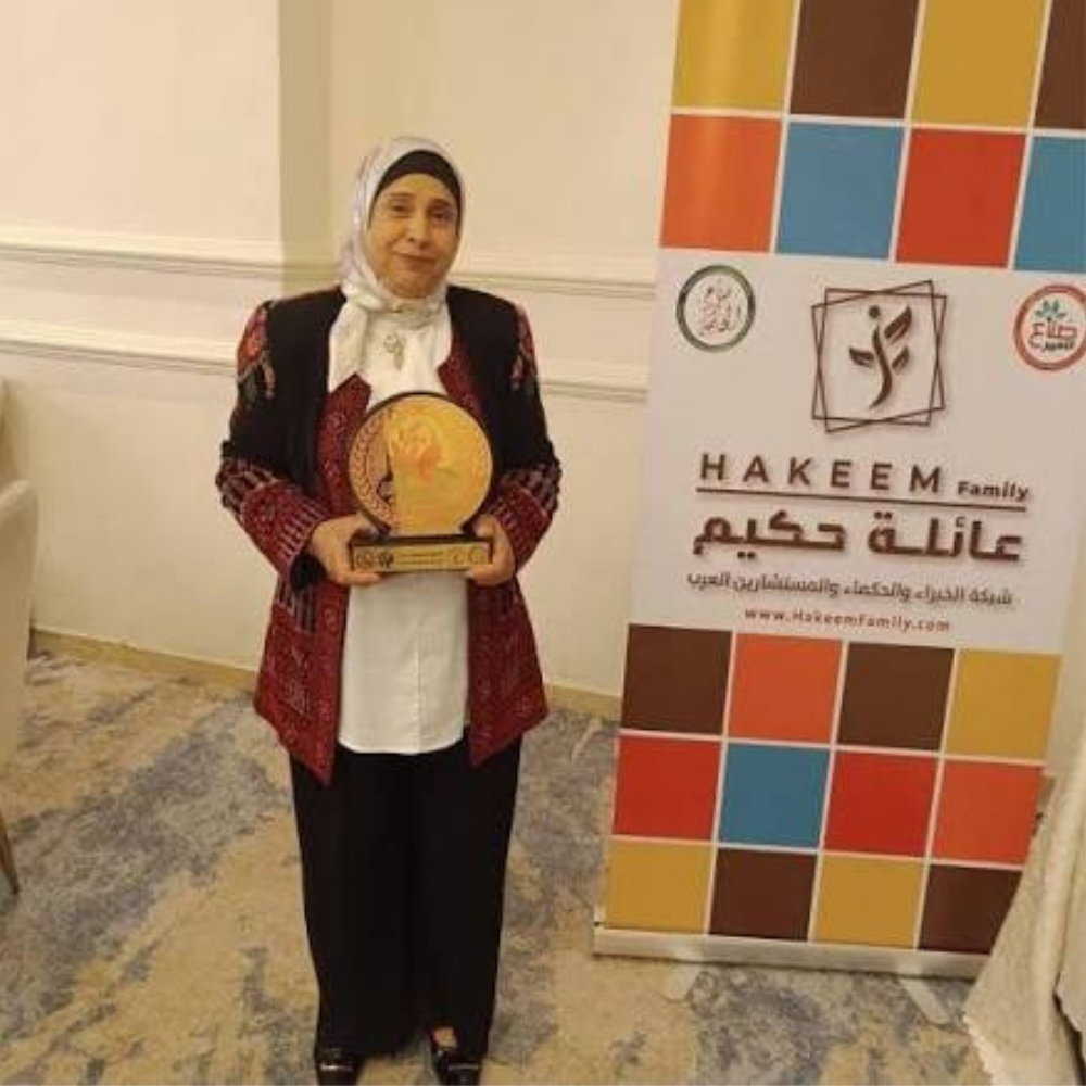 سهام التعمري تحصد "جائزة المرأة العربية الحكيمة"
