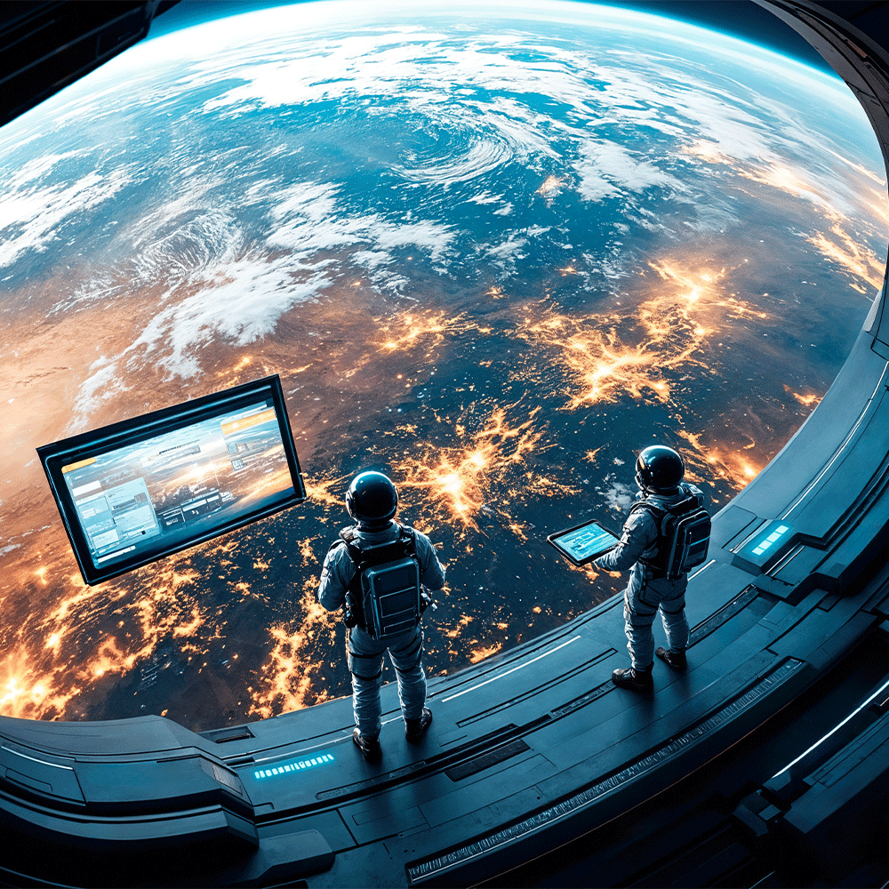 الإتصال الفضائي ... رمز لتطور العقل البشري