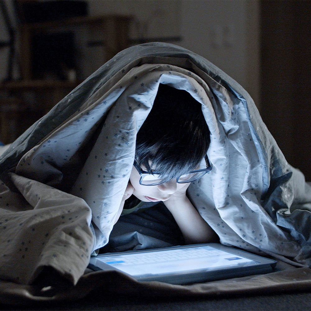 أضرار السهر على الأطفال