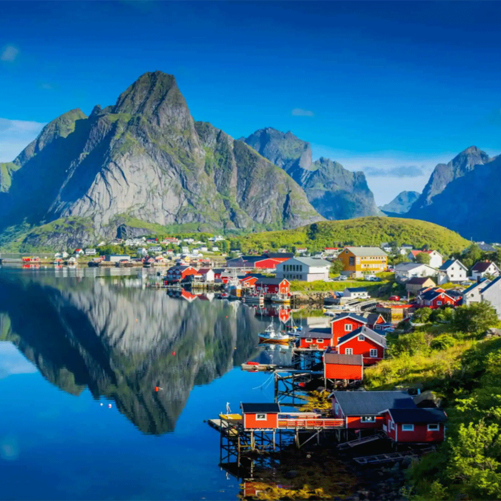 النرويج ... مملكة البحيرات والشلالات وسحر الشمال