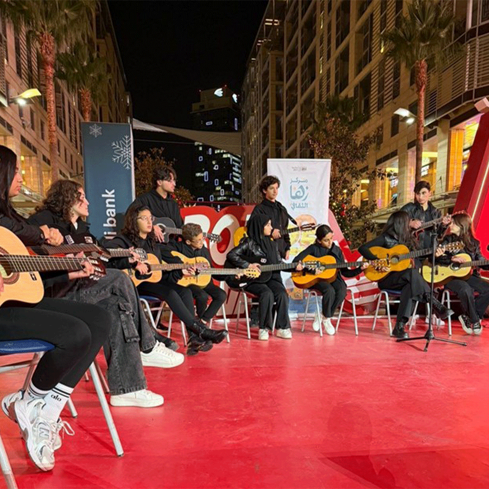 فريق "جيتار زها" يسطع في "البوليفارد" بعرض موسيقي مميز